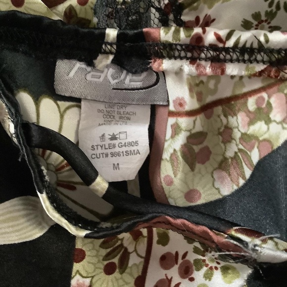 Raver Black Slip Cami Vintage - Picture 7 of 7